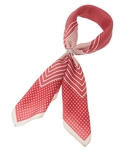 AMERICAN HOLIC(アメリカンホリック)の「【リングSET】ドット柄スカーフ(バンダナ/スカーフ・レディース・ブラック/レッド・FREE)」の11枚目の写真