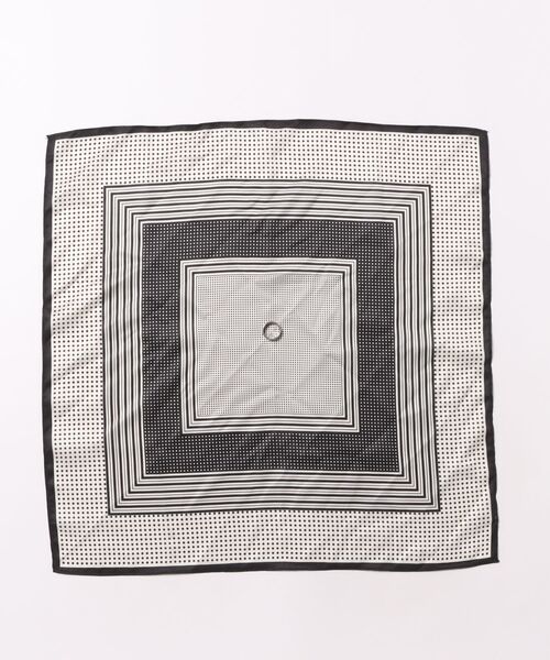 AMERICAN HOLIC(アメリカンホリック)の「【リングSET】ドット柄スカーフ(バンダナ/スカーフ・レディース・ブラック/レッド・FREE)」の3枚目の写真