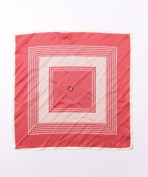 AMERICAN HOLIC(アメリカンホリック)の「【リングSET】ドット柄スカーフ(バンダナ/スカーフ・レディース・ブラック/レッド・FREE)」の4枚目の写真