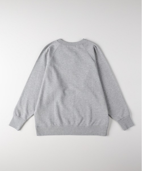 Right-on(ライトオン)の「【HONEYSUCKLE ROSE】アシッド加工ロゴスウェットプルオーバー (ヴィンテージ感 / オーバーサイズ / コットン)(スウェット・レディース・ライトイエロー/ライトグレー/グリーン/ダークグレー/ピンク・M/L/S)」の14枚目の写真