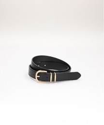 Right-on | 【HONEYSUCKLE ROSE】ダブルループベルト (洗練 / アクセント / ブラック / モダン)(ベルト)