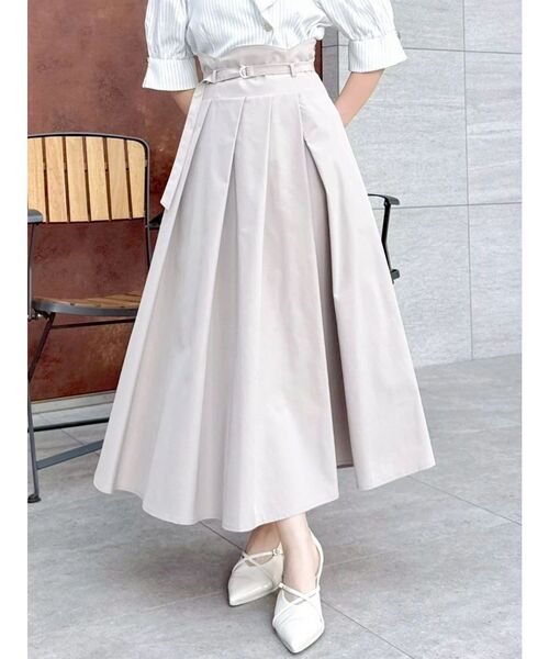 dazzlin(ダズリン)の「アシメタックコルセットスカート(スカート・レディース・その他1/ラベンダー/ベージュ・SMALL/MEDIUM)」の1枚目の写真