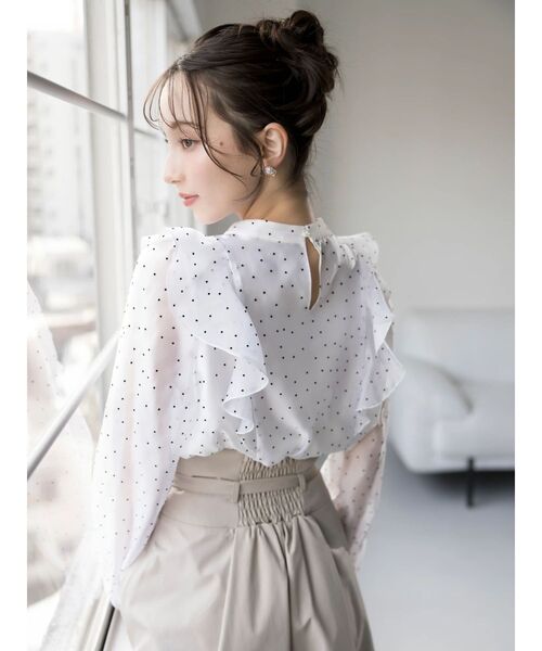 dazzlin(ダズリン)の「アシメタックコルセットスカート(スカート・レディース・その他1/ラベンダー/ベージュ・SMALL/MEDIUM)」の9枚目の写真