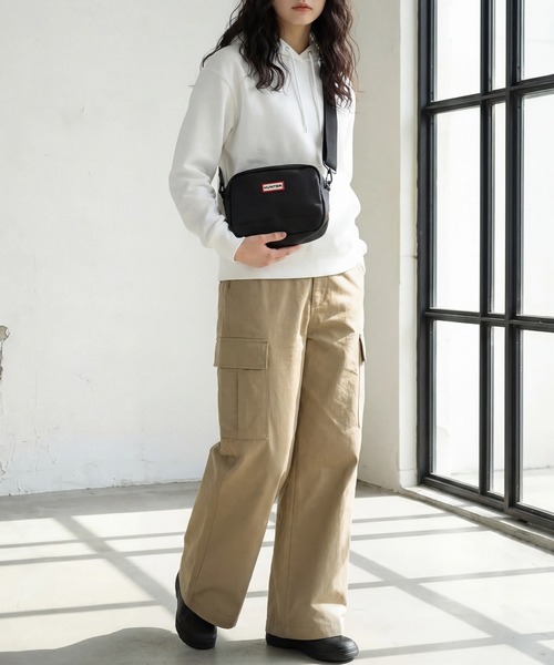 HUNTER(ハンター)の「【HUNTER/ハンター】NETHY CROSSBODY BAG / クロスボディ バッグ(ショルダーバッグ・メンズ・ブラック・FREE)」の3枚目の写真