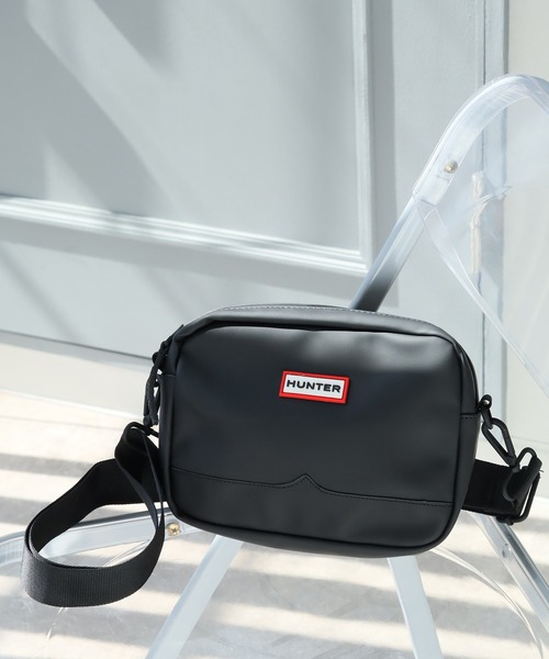 HUNTER(ハンター)の「【HUNTER/ハンター】NETHY CROSSBODY BAG / クロスボディ バッグ(ショルダーバッグ・メンズ・ブラック・FREE)」の4枚目の写真