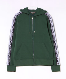 MICHAEL KORS（マイケルコース）の「ロゴテープ コットンブレンド ジップアップ フーディー（パーカー）」