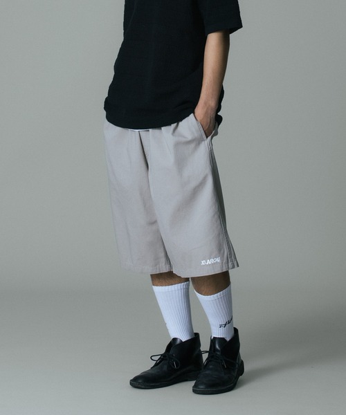 XLARGE（エクストララージ）の「LOOSE EASY SHORT PANTS（その他パンツ・メンズ・グレー/オリーブ/マルチ/ブラック・S/M/L/XL）」の3枚目の写真