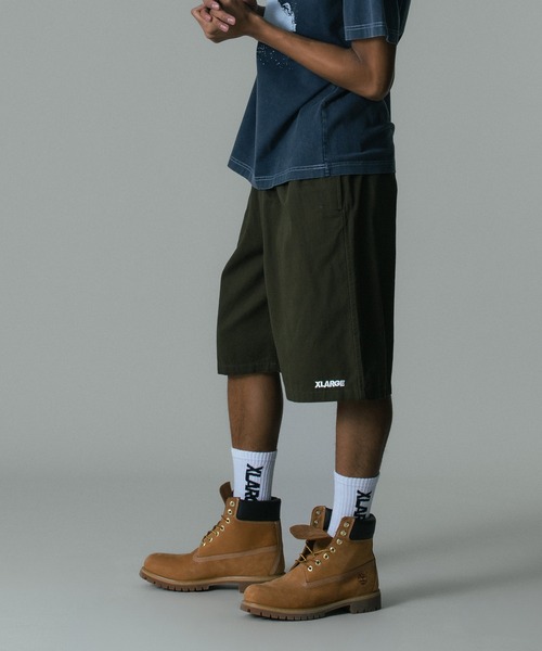 XLARGE（エクストララージ）の「LOOSE EASY SHORT PANTS（その他パンツ・メンズ・グレー/オリーブ/マルチ/ブラック・S/M/L/XL）」の4枚目の写真