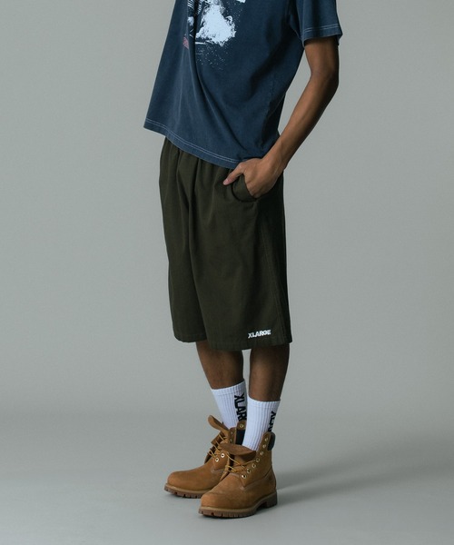 XLARGE（エクストララージ）の「LOOSE EASY SHORT PANTS（その他パンツ・メンズ・グレー/オリーブ/マルチ/ブラック・S/M/L/XL）」の5枚目の写真