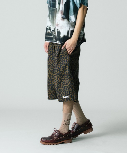 XLARGE(エクストララージ)の「LOOSE EASY SHORT PANTS(その他パンツ・メンズ・グレー/オリーブ/マルチ/ブラック・S/M/L/XL)」の21枚目の写真