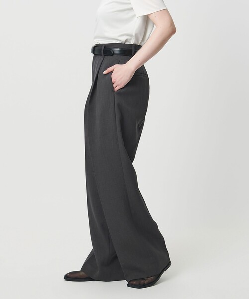 MARW UNITED ARROWS>タック ストレートパンツⅡ(スラックス)|MARW MARW UNITED ARROWS>タック ストレートパンツⅡ(スラックス)|MARW