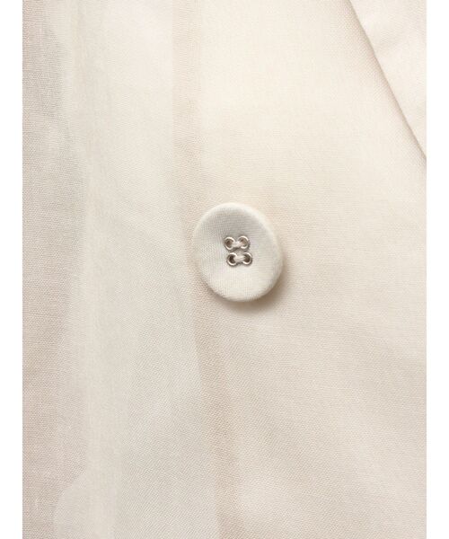 ELENDEEK（エレンディーク）の「シアージャケット（テーラードジャケット・レディース・ブルー/オフホワイト/アイボリー/ブラック・FREE）」の15枚目の写真