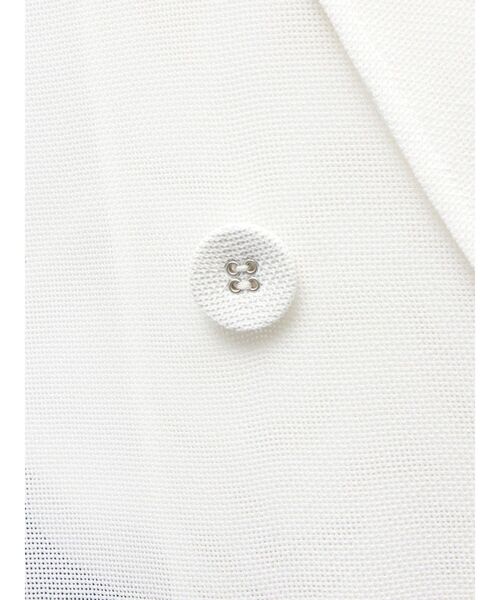 ELENDEEK（エレンディーク）の「シアージャケット（テーラードジャケット・レディース・ブルー/オフホワイト/アイボリー/ブラック・FREE）」の18枚目の写真