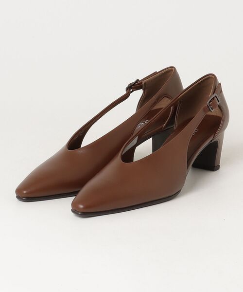 REGAL(リーガル)の「リーガル レディース F95R サイドオープンパンプス(パンプス・レディース・ブラウン・23.5/24.5/22.5/25/24/23/22)」の12枚目の写真