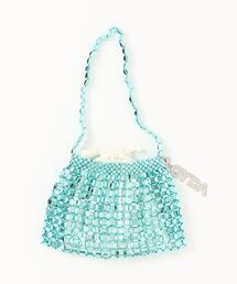 GYDA（ジェイダ）の「【GYDA/ジェイダ】 ロゴチャーム付きメタリックミニバッグ（ハンドバッグ）」