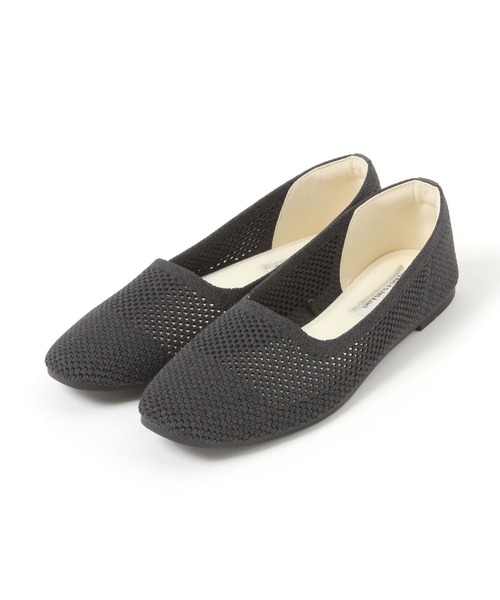 studio CLIP（スタディオクリップ）の「【ウォッシャブル/クッションインソール】洗えるニットカラーパンプス（パンプス・レディース・ブルー/ブラウン/チャコール/イエロー・LARGE/MEDIUM）」の12枚目の写真