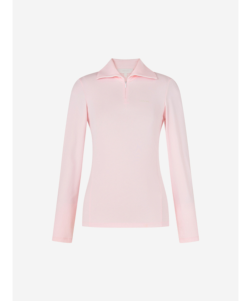 LORDLOAR(ロードロアル)の「クールスリムジッパーカラーネックTシャツ PINK(ポロシャツ・レディース・その他・SMALL/MEDIUM/LARGE)」の4枚目の写真