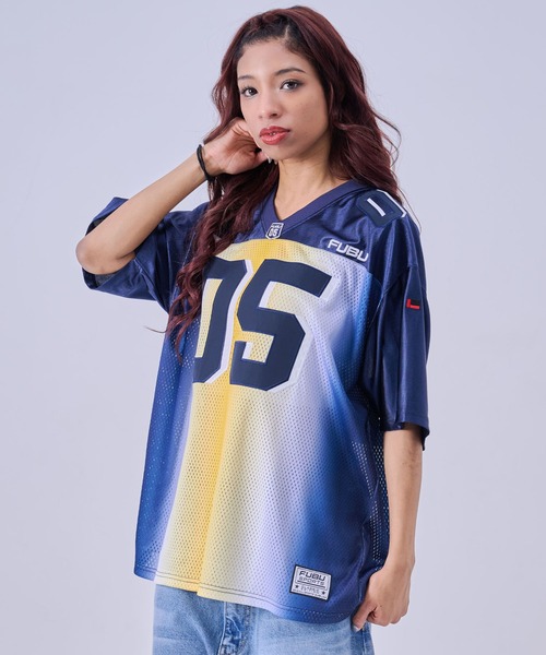 FUBU フブ ブランド OG Gradation Game Shirts/OGグラデーションゲーム