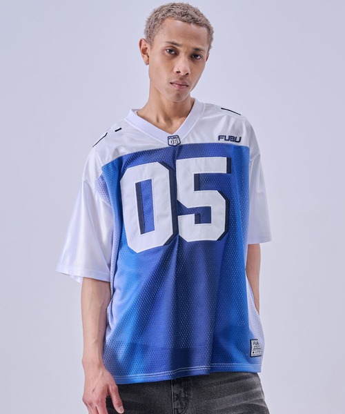 FUBU フブ ブランド OG Gradation Game Shirts/OGグラデーションゲーム