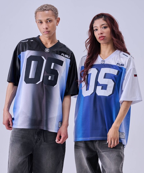 セール】FUBU フブ ブランド OG Gradation Game Shirts/OG