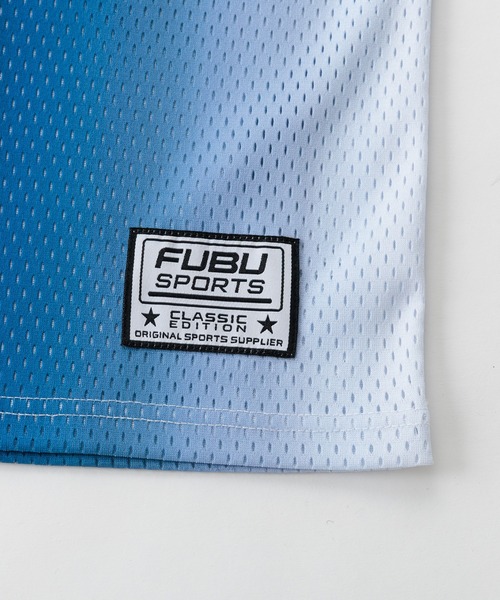 FUBU( フブ)の「FUBU フブ ブランド OG Gradation Game Shirts/OGグラデーションゲームシャツ(Tシャツ/カットソー・メンズ・ホワイト/ネイビー/ブラック・XXL/XL/L/M)」の4枚目の写真
