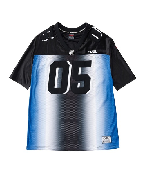 FUBU( フブ)の「FUBU フブ ブランド OG Gradation Game Shirts/OGグラデーションゲームシャツ(Tシャツ/カットソー・メンズ・ホワイト/ネイビー/ブラック・XXL/XL/L/M)」の16枚目の写真
