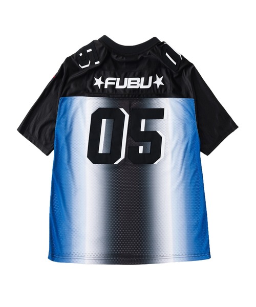 FUBU( フブ)の「FUBU フブ ブランド OG Gradation Game Shirts/OGグラデーションゲームシャツ(Tシャツ/カットソー・メンズ・ホワイト/ネイビー/ブラック・XXL/XL/L/M)」の17枚目の写真