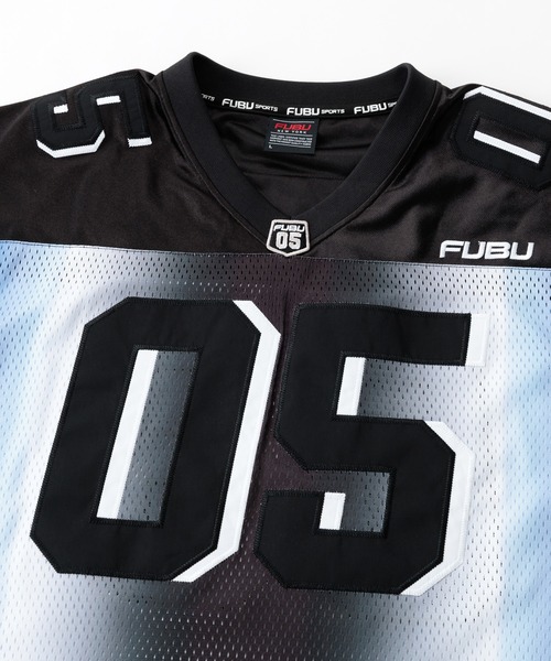 FUBU( フブ)の「FUBU フブ ブランド OG Gradation Game Shirts/OGグラデーションゲームシャツ(Tシャツ/カットソー・メンズ・ホワイト/ネイビー/ブラック・XXL/XL/L/M)」の19枚目の写真