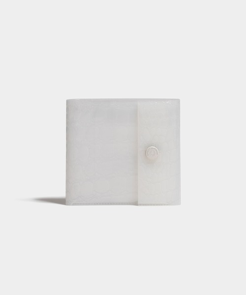 beautiful people（ビューティフルピープル）の「【renewal】nothing to hide vinyl card wallet（財布・レディース・ピンク/ホワイト/サックスブルー/ダークブラック/レッド/ピンク×イエロー/グリーン×ピンク・FREE）」の2枚目の写真