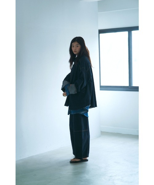 marjour（マージュール）の「10OZ ZIP DENIM JACKET（デニムジャケット・レディース・ワンウォッシュ・M）」の22枚目の写真