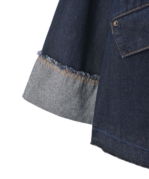 marjour（マージュール）の「10OZ ZIP DENIM JACKET（デニムジャケット・レディース・ワンウォッシュ・M）」の8枚目の写真