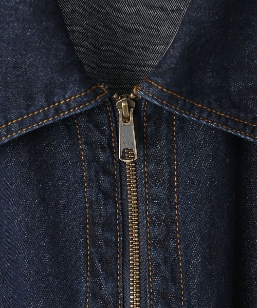marjour（マージュール）の「10OZ ZIP DENIM JACKET（デニムジャケット・レディース・ワンウォッシュ・M）」の10枚目の写真