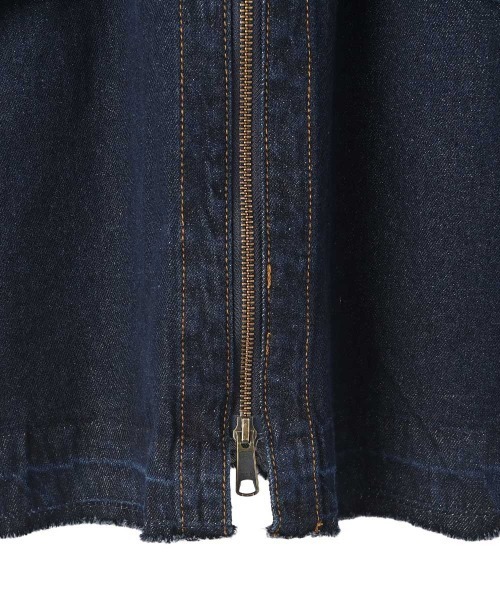 marjour（マージュール）の「10OZ ZIP DENIM JACKET（デニムジャケット・レディース・ワンウォッシュ・M）」の11枚目の写真