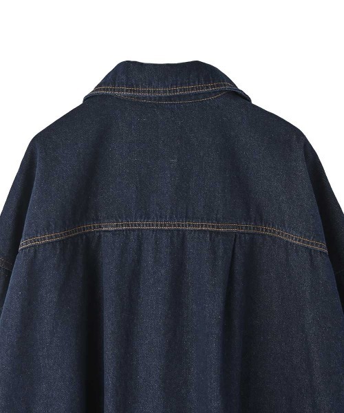 marjour（マージュール）の「10OZ ZIP DENIM JACKET（デニムジャケット・レディース・ワンウォッシュ・M）」の13枚目の写真