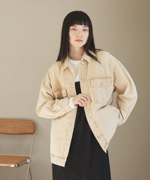 PILIT（ピリット）の「color denim　big jacket（デニムジャケット）」