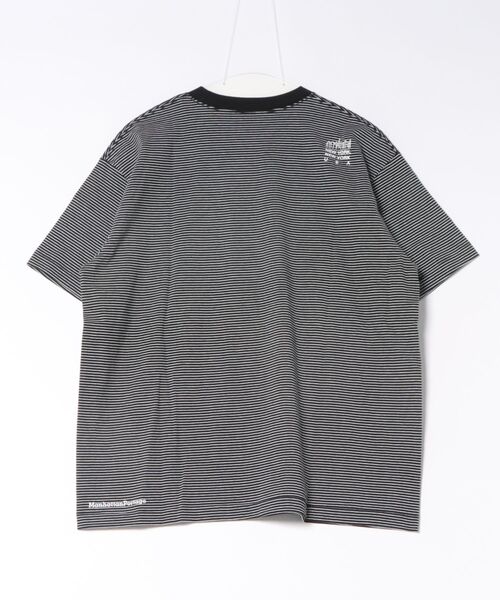 Manhattan Portage（マンハッタンポーテージ）の「Short Sleeve T-Shirts（Tシャツ/カットソー・メンズ・ブラック/ホワイト・LARGE/MEDIUM/SMALL/X-LARGE）」の11枚目の写真