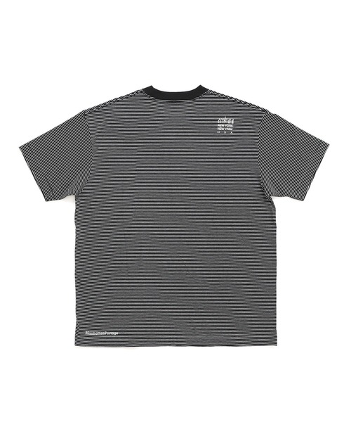 Manhattan Portage（マンハッタンポーテージ）の「Short Sleeve T-Shirts（Tシャツ/カットソー・メンズ・ブラック/ホワイト・LARGE/MEDIUM/SMALL/X-LARGE）」の7枚目の写真
