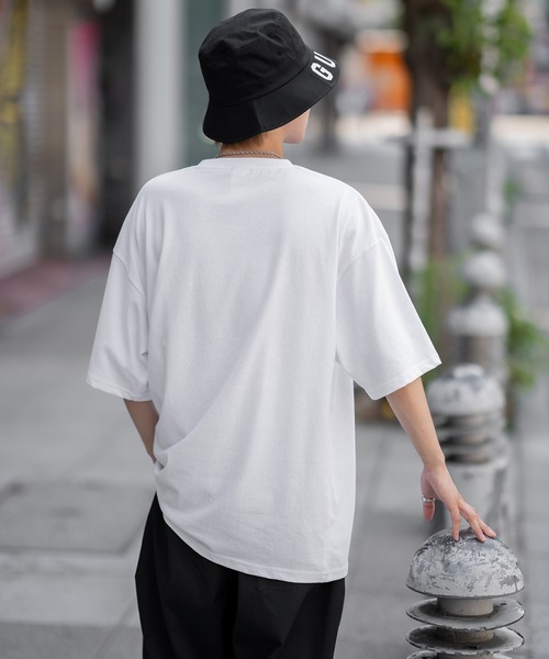 En serio TOKYO(エンソリオトーキョー)の「【SIDEWAYSTANCE】刺繍ダウナーブルドッグ半袖Tシャツ SIDE24-090(Tシャツ/カットソー・メンズ・ホワイト/ブラック/カーキ/アッシュ・SMALL/LARGE/X-LARGE/MEDIUM)」の19枚目の写真