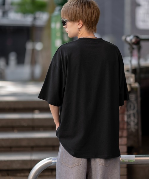 En serio TOKYO(エンソリオトーキョー)の「【SIDEWAYSTANCE】刺繍ダウナーブルドッグ半袖Tシャツ SIDE24-090(Tシャツ/カットソー・メンズ・ホワイト/ブラック/カーキ/アッシュ・SMALL/LARGE/X-LARGE/MEDIUM)」の16枚目の写真
