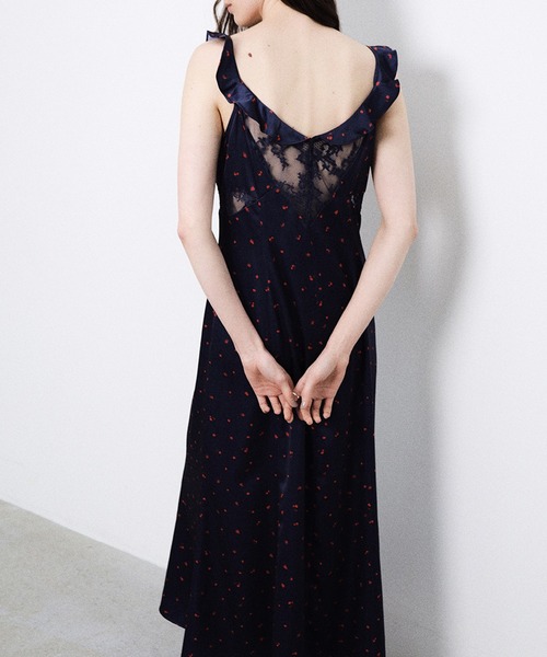 Ameri（アメリ）の「MEDI FRUIT DOT CAMISOLE DRESS（ドレス）」 - WEAR