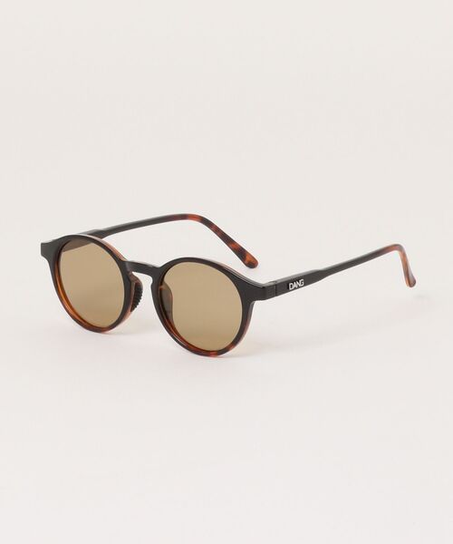 DANG SHADES(ダングシェイディーズ)の「DANG SHADES/ダンシェイディーズ サングラス PORTO ブラック / べっ甲柄グラデーション x ライトブラウン 激撥水偏光レンズ vidg00525(サングラス・メンズ・ブラック×ベージュ・ONE)」の9枚目の写真