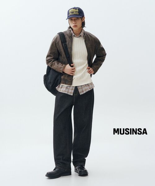 KNITTED(ニッティド)の「コットンケーブルラウンドニット CREAM(ニット/セーター・レディース・その他・XL/M)」の4枚目の写真