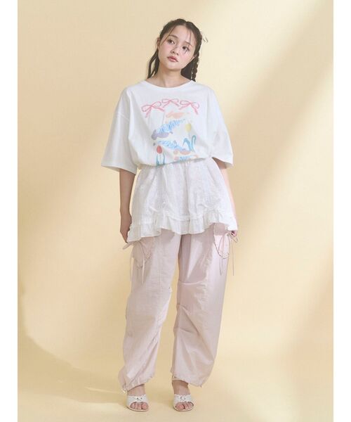 merry jenny(メリージェニー)の「うさぎのひみつ時間Tee(Tシャツ/カットソー・レディース・オフホワイト/ピンク・FREE)」の17枚目の写真