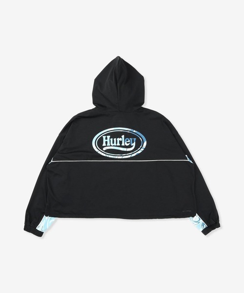 Hurley (ハーレー)の「Hurley/ハーレー ジップアップ パーカー ショート丈 UVカット 吸汗速乾 耐塩素 水陸両用 セットアップ対応 WAFF261033 UT(パーカー・レディース・ブラウン/ブラック/カーキ・S/M)」の10枚目の写真