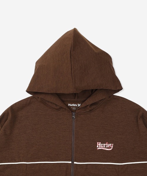 Hurley (ハーレー)の「Hurley/ハーレー ジップアップ パーカー ショート丈 UVカット 吸汗速乾 耐塩素 水陸両用 セットアップ対応 WAFF261033 UT(パーカー・レディース・ブラウン/ブラック/カーキ・S/M)」の19枚目の写真