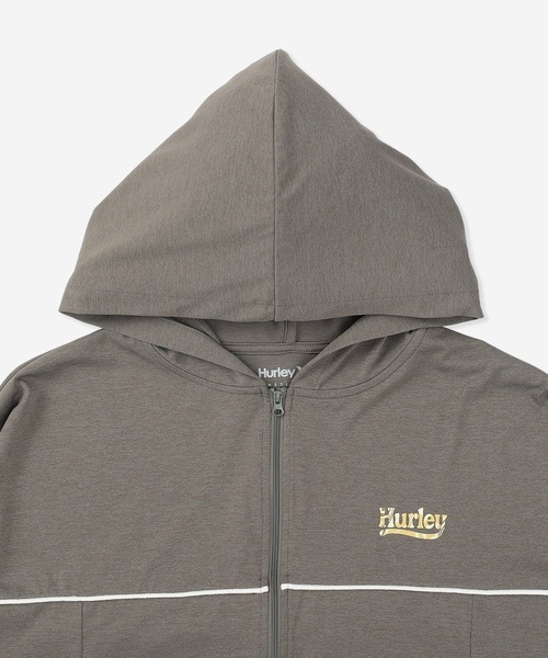 Hurley (ハーレー)の「Hurley/ハーレー ジップアップ パーカー ショート丈 UVカット 吸汗速乾 耐塩素 水陸両用 セットアップ対応 WAFF261033 UT(パーカー・レディース・ブラウン/ブラック/カーキ・S/M)」の15枚目の写真
