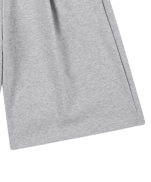 PAPERBOY(ペーパーボーイ)の「ワンタックワイドハーフパンツ5カラー(その他パンツ・レディース・チャコールグレー/ブラック/ネイビー/ライトグレー/グリーン・MEDIUM/LARGE/X-LARGE/SMALL)」の6枚目の写真