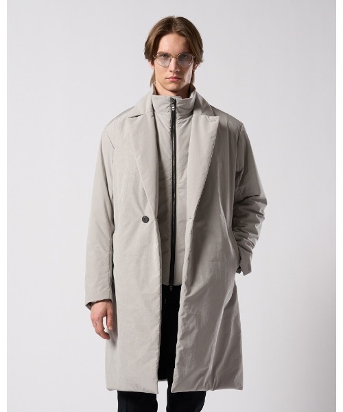 wjk(ダヴルジェイケイ)の「double breasted solid coat(その他アウター・メンズ・グレー系その他/スミクロ・SMALL/MEDIUM/LARGE/X-LARGE)」の5枚目の写真