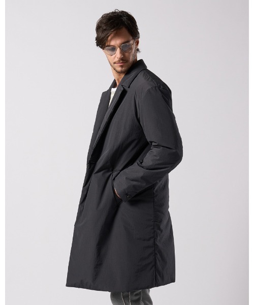 wjk(ダヴルジェイケイ)の「double breasted solid coat(その他アウター・メンズ・グレー系その他/スミクロ・SMALL/MEDIUM/LARGE/X-LARGE)」の10枚目の写真