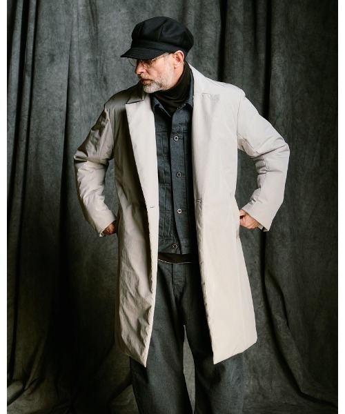wjk(ダヴルジェイケイ)の「double breasted solid coat(その他アウター・メンズ・グレー系その他/スミクロ・SMALL/MEDIUM/LARGE/X-LARGE)」の12枚目の写真